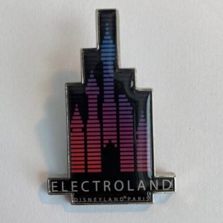 DLP - Paris Electroland Tower Pink Blue Disney Pin (B6)
