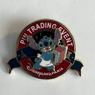 DLP Paris LE400 Gourmet Pin Trading Event Stitch Lilo & Stitch Disney Pin (A6)