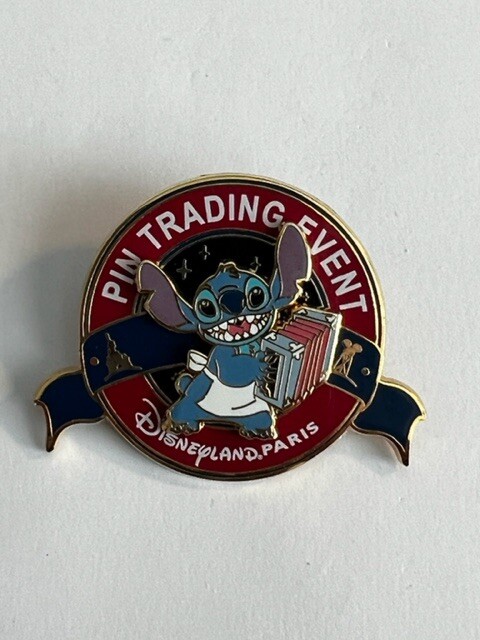 DLP Paris LE400 Gourmet Pin Trading Event Stitch Lilo & Stitch Disney Pin (A6)