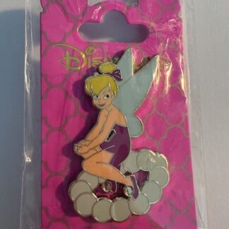 DLP Tinker Bell Sitting On Pearls Peter Pan Disney Pin (B)
