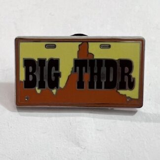 DLR Attraction Vehicle License Plate Big THDR Disney Pin (A8)