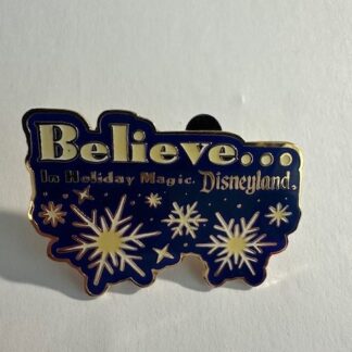 DLR - Believe...In Holiday Magic 2000 Disney Pin D8