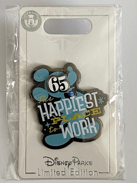 DLR Cast Exclusive The Happiest Place To Work 65 Years Disney Pin LE (B)