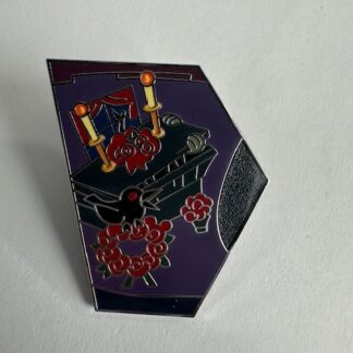 DLR - Coffin Occupant Haunted Mansion Attraction Map Puzzle 2025 Disney Pin E2