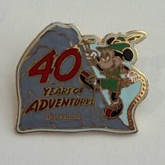 DLR - Disneyland 40 Years of Adventure - Matterhorn Mickey Disney Pin H0