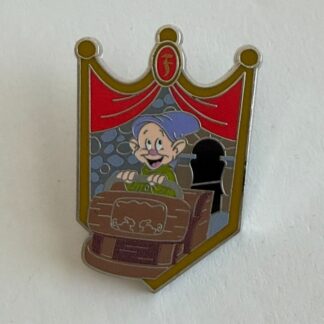 DLR Dopey Snow White's Enchanted Wish - Fantasyland Mystery 2024 Disney Pin A8