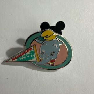 DLR - Dumbo - Adventureland - Pennants with Character 2025 MysteryDisney Pin B3