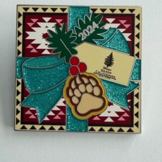 DLR Grand Californian Humphrey Resorts Christmas 2024 Present Disney Pin F8