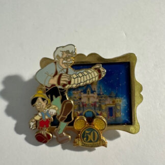 DLR Happiest Homecoming On Earth Pinocchio Geppetto Disney Pin  (E8)