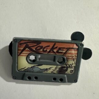 DLR Rocket Cassette Mix Tape Guardians of the Galaxy Disney Pin (E7)