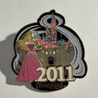 DLR - Sleeping Beauty Castle 2011 - Aurora Disney Pin G1