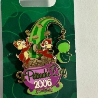 DLR St Patrick's Day 2006 Chip & Dale Pin (B)