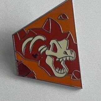 DLR T-Rex Skeleton Big Thunder Mountain Attraction Map 2025 Disney Pin F7