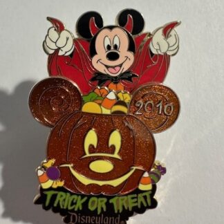 DLR - Trick or Treat 2010 - Mickey Mouse Disney Pin F6