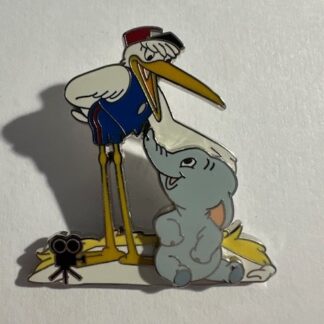 DLR Walt's Classic Collection Dumbo Mr. Stork and Baby Dumbo 2009 Disney Pin F6