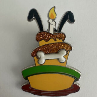 DS Pluto 90th Anniversary Cake Candles Bones Disney Pin (B0)