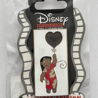 DSSH DSF Lilo Stained Glass Heart Balloon Valentine LE 400 Disney Pin 153353 (B)