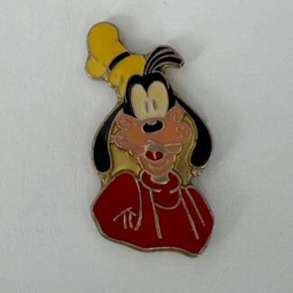 Delhaize - Smiling Goofy Bust - Red Shirt and Yellow Cap - Belgium Disney Pin F9