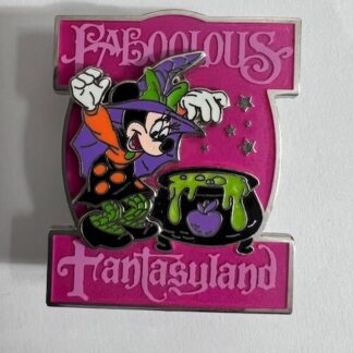 Disney 2015 Halloween Pin Minnie Mouse Fabulous in Fantasyland LE 4000 (E6)