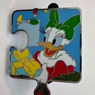 Disney 2023 Mickey Mouse And Friends Christmas Puzzle Pin LE 350 DAISY DUCK (D0)