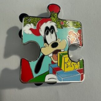 Disney 2023 Mickey Mouse And Friends Christmas Puzzle Pin  LE 350: GOOFY (E1)