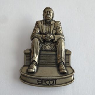 Disney 2023 WDW Epcot Walt Disney World The Dreamer Statue Brass Pin H4