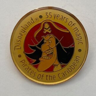 Disney 35 Years of Magic Pirates of the Caribbean Captain Hook Pin (D0)