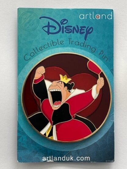 Disney Acme Artland QUEEN OF HEARTS Villain Pin- Alice In Wonderland LE ...