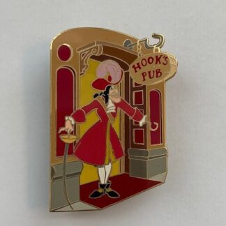 Disney Auction P.I.N.S Captain Hook Pub Peter Pan LE Disney Pin (A4)