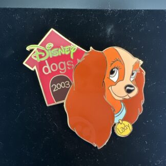 Disney Auctions DISNEY DOGS 2003 Lady LE 100 Lady and the Tramp Pin