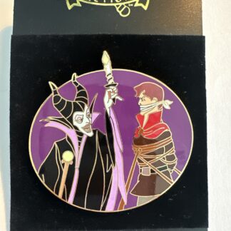 Disney Auctions Sleeping Beauty Maleficent Phillip Tied Up LE 1000 Pin & Card