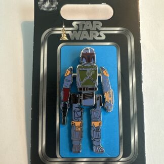 Disney Boba Fett Star Wars Action Figure Pin Limited Release Moveable Limbs