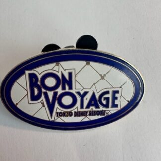 Disney Bon Voyage Toyko Disney Resort TDR TDL Disney Pin (D0)