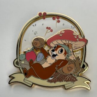 Disney Chip & Dale Veggies Mystery Pin Chip Acorn Boxlunch Stained Glass G5