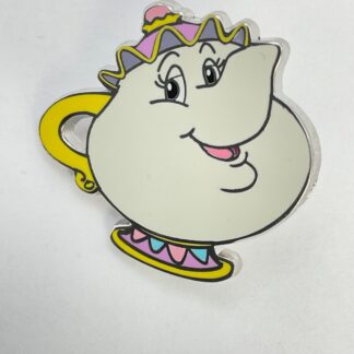 Disney DLP Paris Refresh Refresher Lanyard Mrs Potts Pin Beauty and Beast  C8