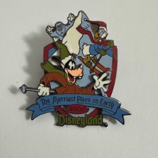Disney DLR The Merriest Place on Earth Goofy and Donald Pin (E8)