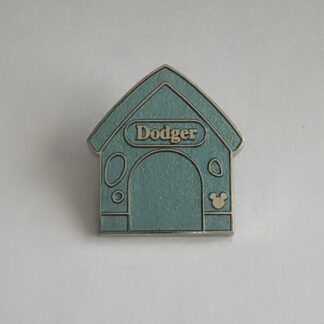 Disney Dog House Hidden Mickey Oliver and Company Dodger Chaser Blue Pin H1
