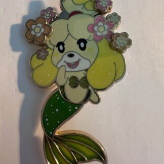 Disney Fantasy Isabelle Designer Mermaid Pin LE 100 Animal Crossing Nintendo D3