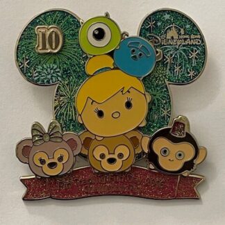 Disney HKDL Pin Trading Fun Day 2016 Tsum Jumbo Tinker Bell Monsters Duffy (A6)