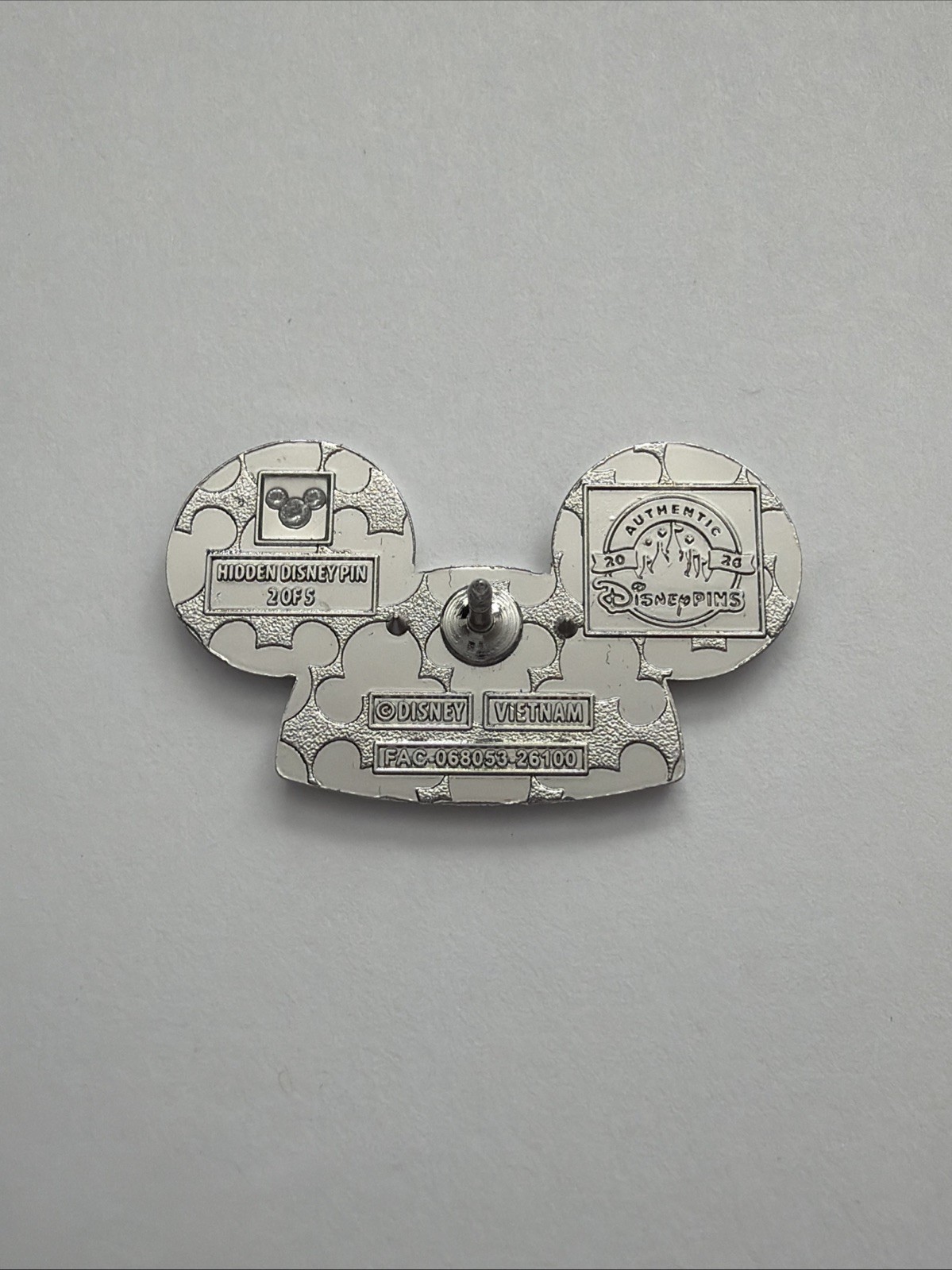 Disney Hidden Mickey Ear Hats Pin WDW 2026 Wave B - Pocahontas H4 - Image 2