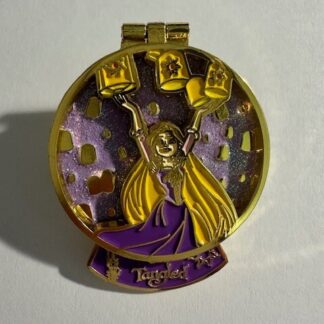 Disney Korea Pin Princess Rapunzel Hinged Waterball (E4)