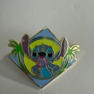 Disney Lilo & Stitch Bubblegum Stitch Enamel Pin (E0)