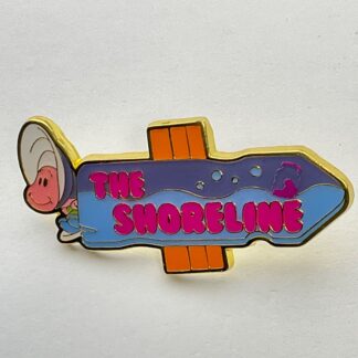 Disney Loungefly Alice in Wonderland Sign Post Shore Line ShorelineOyster Pin G3