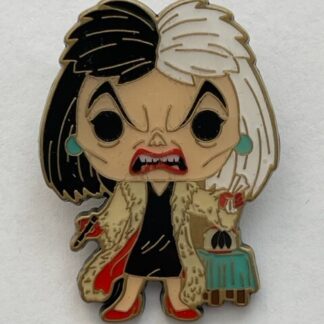 Disney Loungefly FUNKO POP! PIN Disney Villains Cruella (C9)
