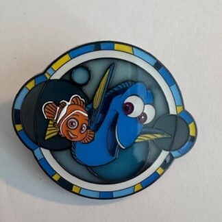 Disney Loungefly Pixar Stained Glass Pin Finding Dory Nemo (D7)