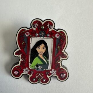 Disney Loungefly Princess Fancy Frames Gemstone Mulan  Disney Pin A3