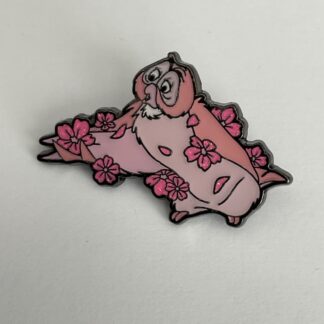 Disney Loungefly Winnie The Pooh Cherry Blossom Series Owl Glitter Pink Pin A8