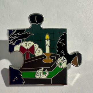 Disney Parks Character Connection Haunted Mansion Puzzle LE 650 Pin Coffin (E6)