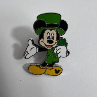 Disney Parks Hidden Mickey Holidays Series Pin St. Patrick’s Day 2024 (E3)