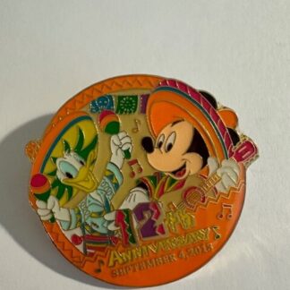 Disney Pin 98461 TDR - Mickey Mouse & Donald Duck - 12th Anniversary (E3)